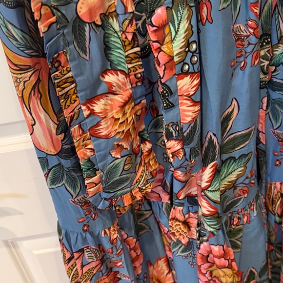 Farm Rio Blue Maxi Dress - Picture 7 of 7